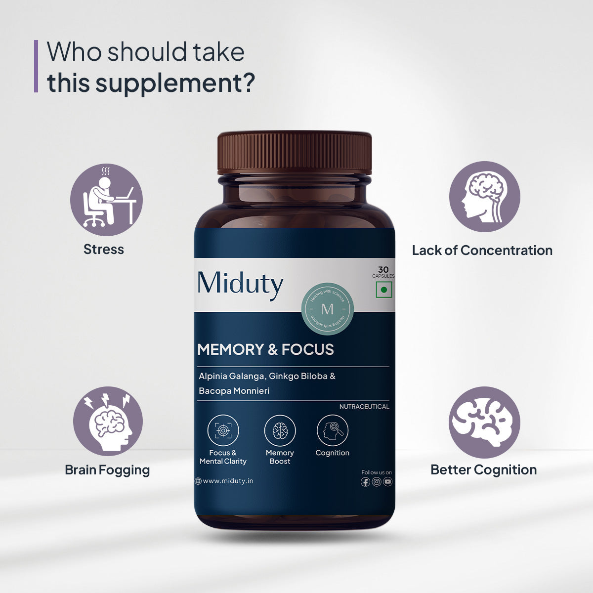 Memory & Focus - 30 Capsules