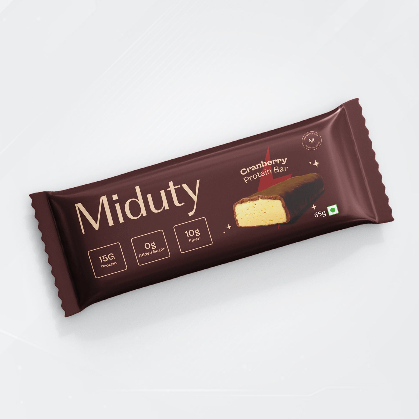 Protein Bars : Belgium Chocolate, Cranberry, Arabica Coffee - Each 65 gm(pack of 3)