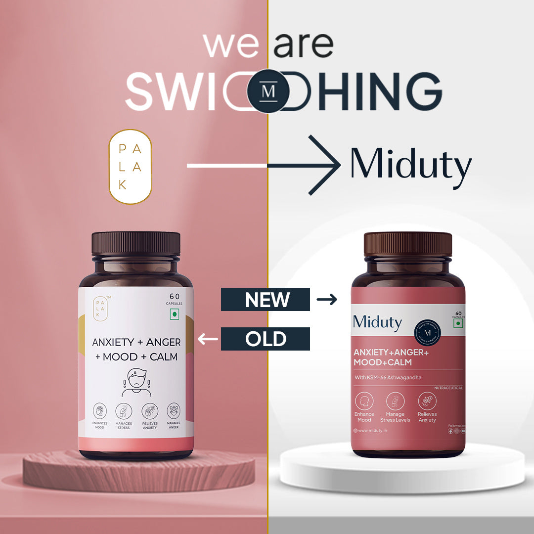 Anxiety+ Anger+ Mood+ Calm - 60 Capsules