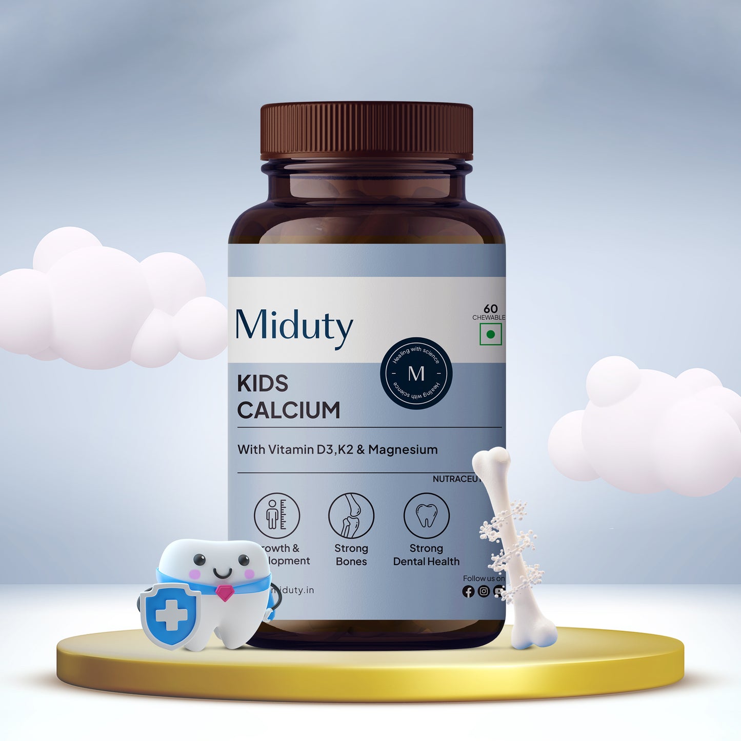 Kids Calcium - 60 Chewables