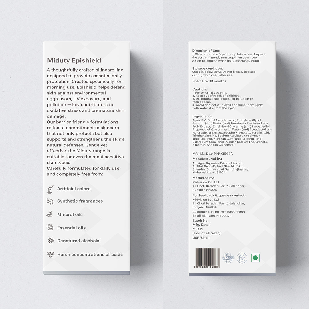 Miduty EpiShield 10% Vitamin C Serum