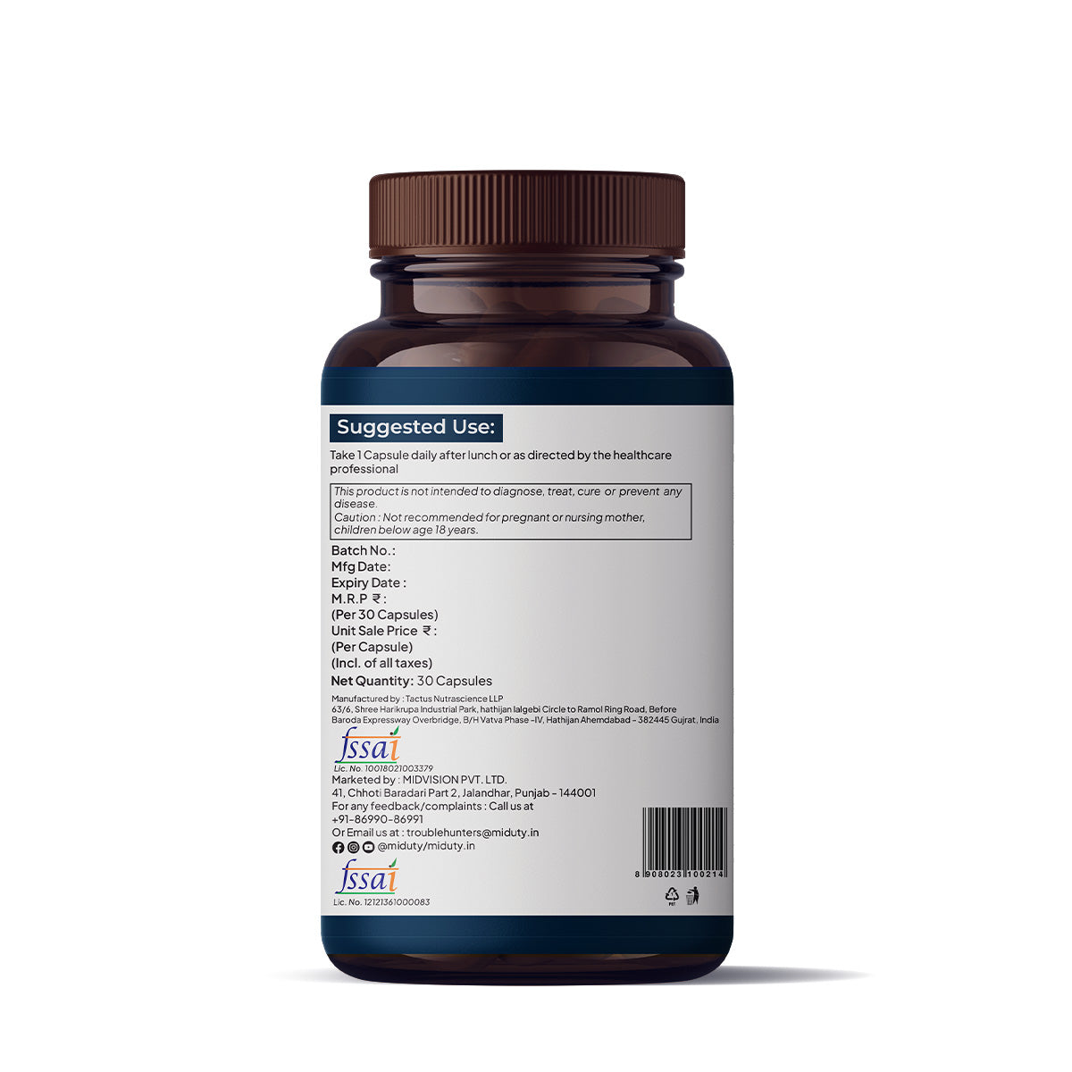 Memory & Focus - 30 Capsules