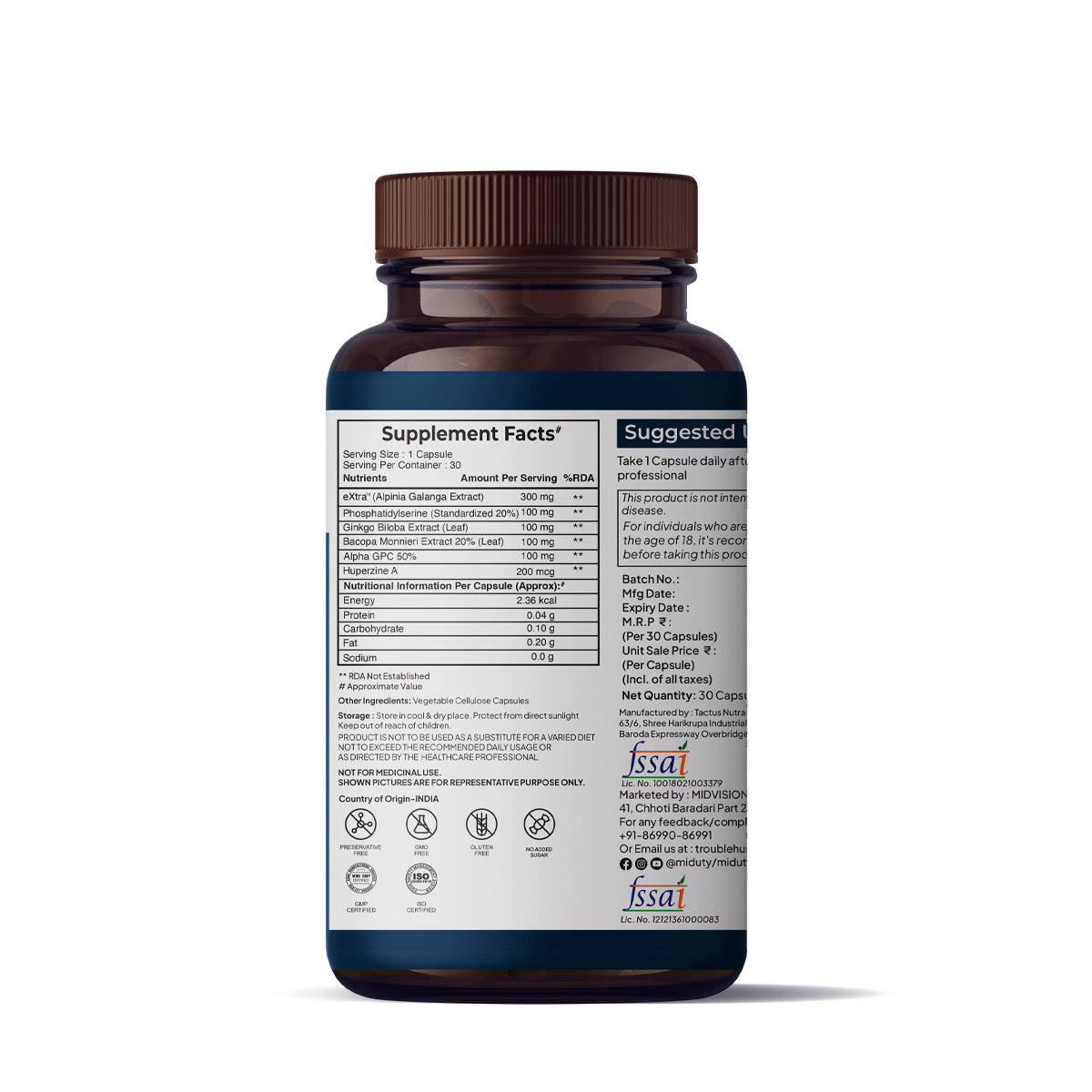 Memory & Focus - 30 Capsules