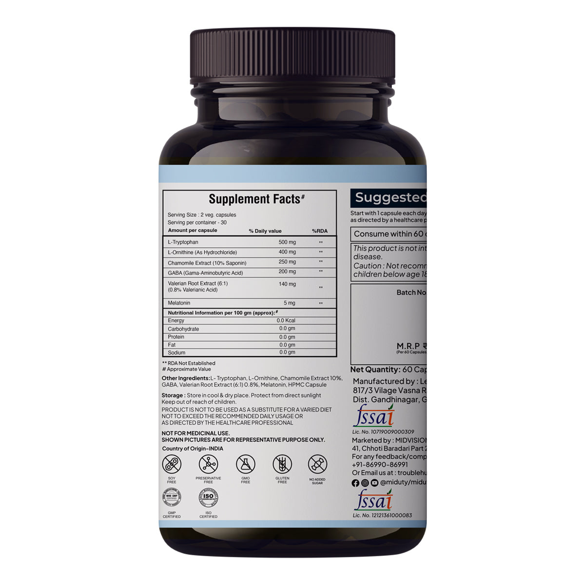 Sleep Well - 60 Capsules