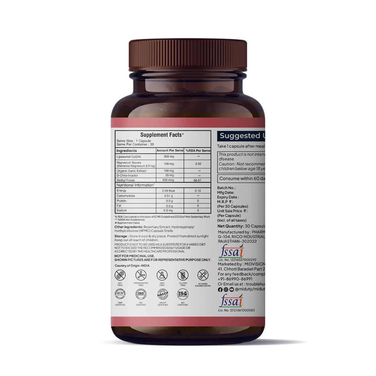 Happy Heart - Liposomal CoQ10