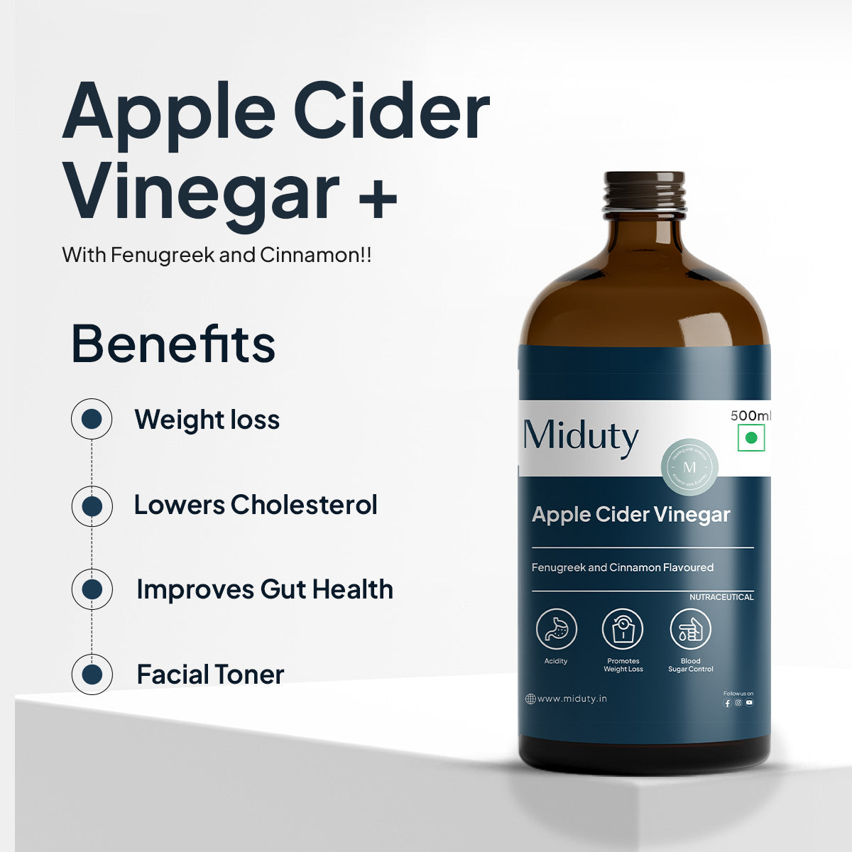 Apple Cider Vinegar - 500 ml