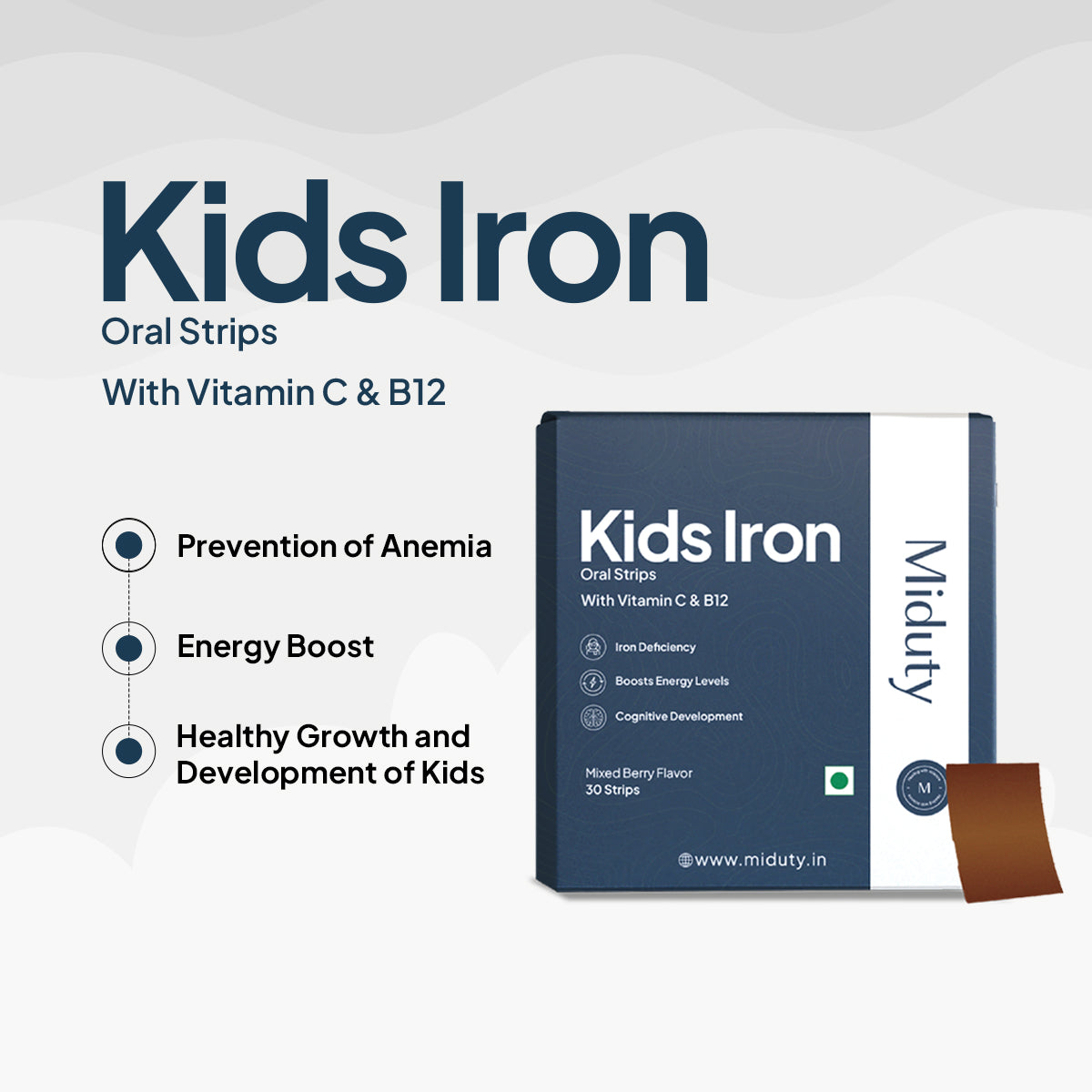 KIDS IRON STRIPS - 30 Stripes