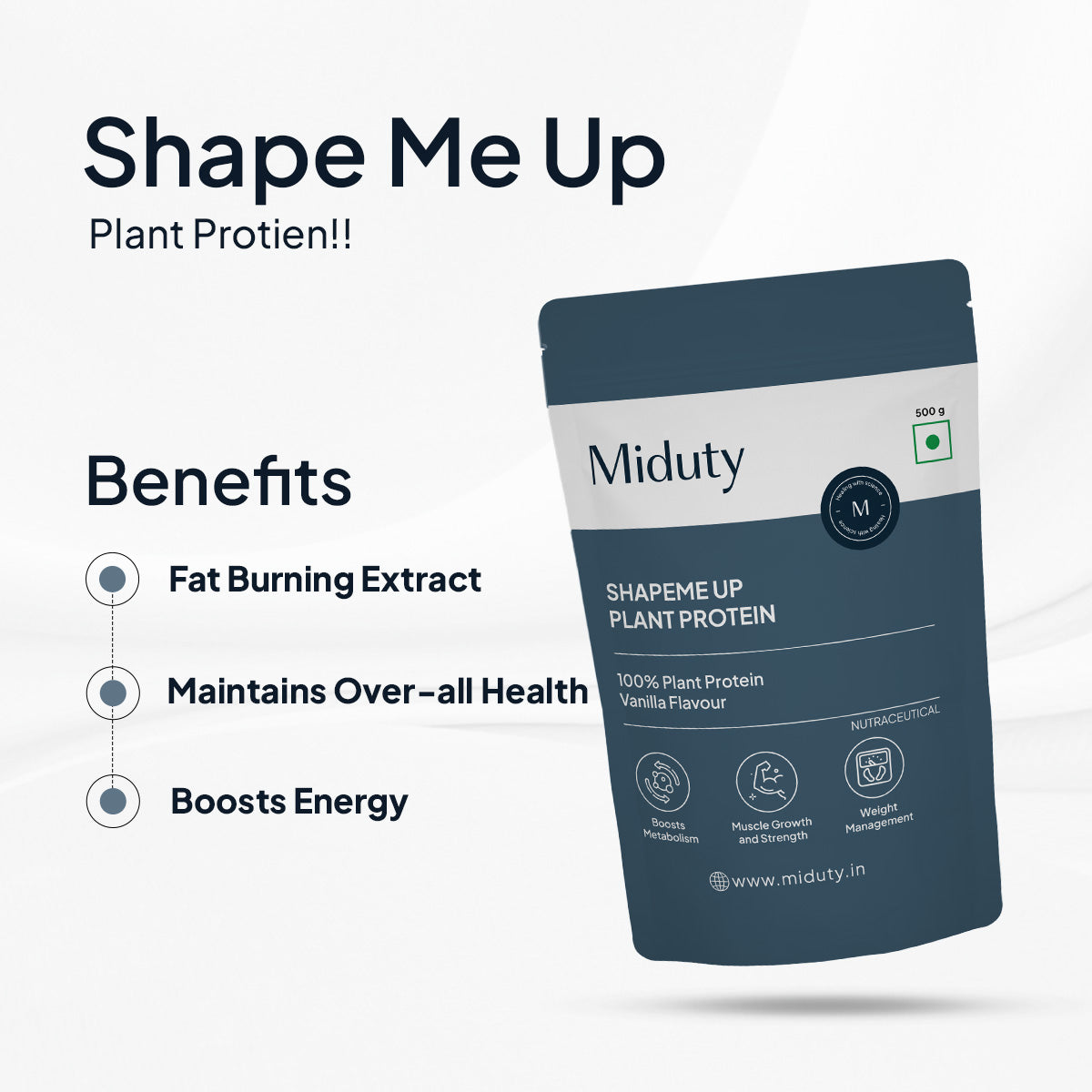 ShapeME Up Protein Shake - 500 gm