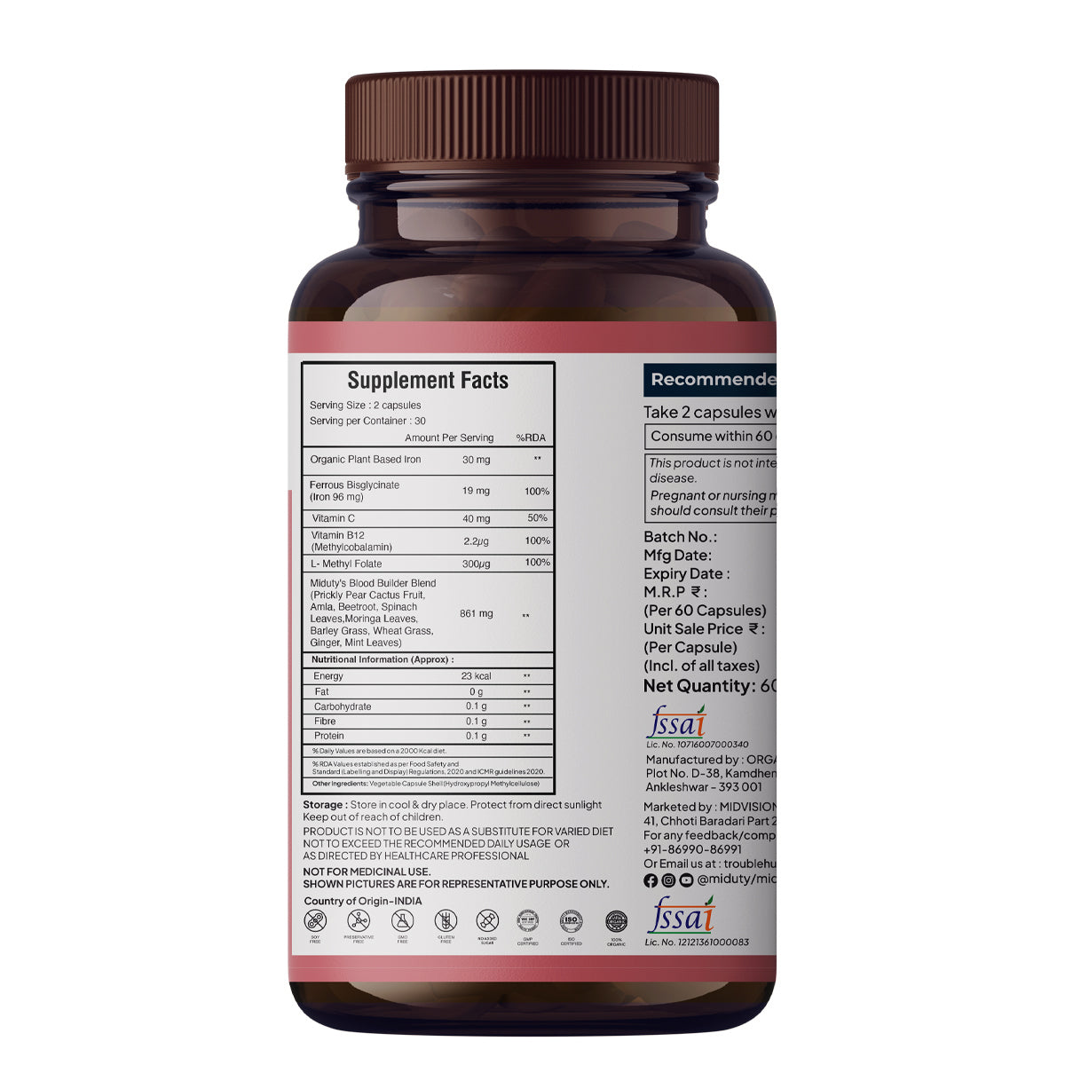 Organic Blood Builder
