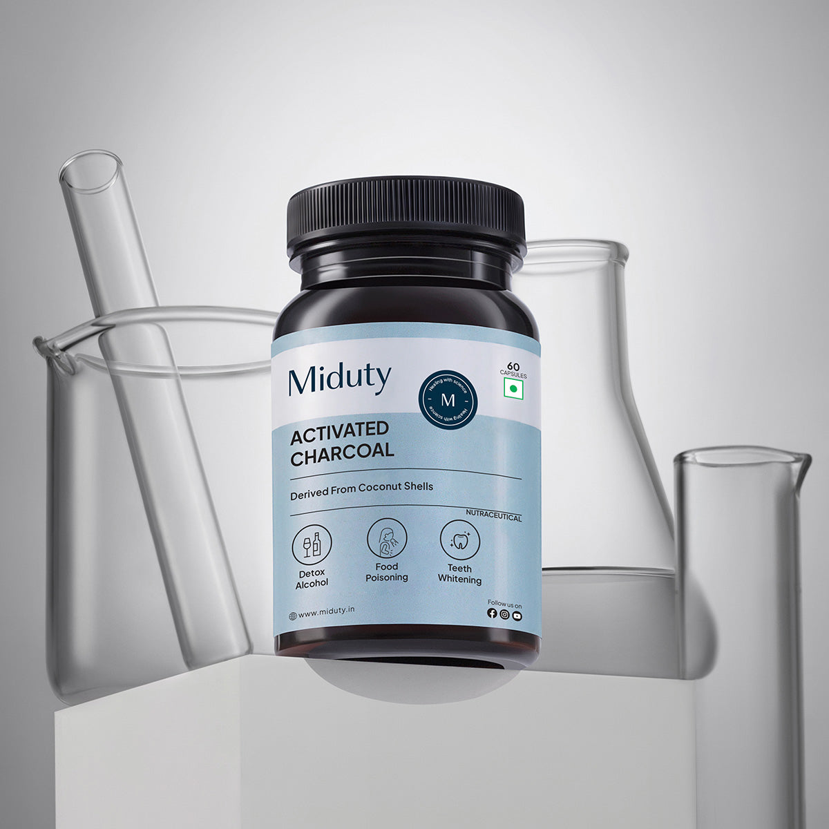 Activated Charcoal - 60 Capsules