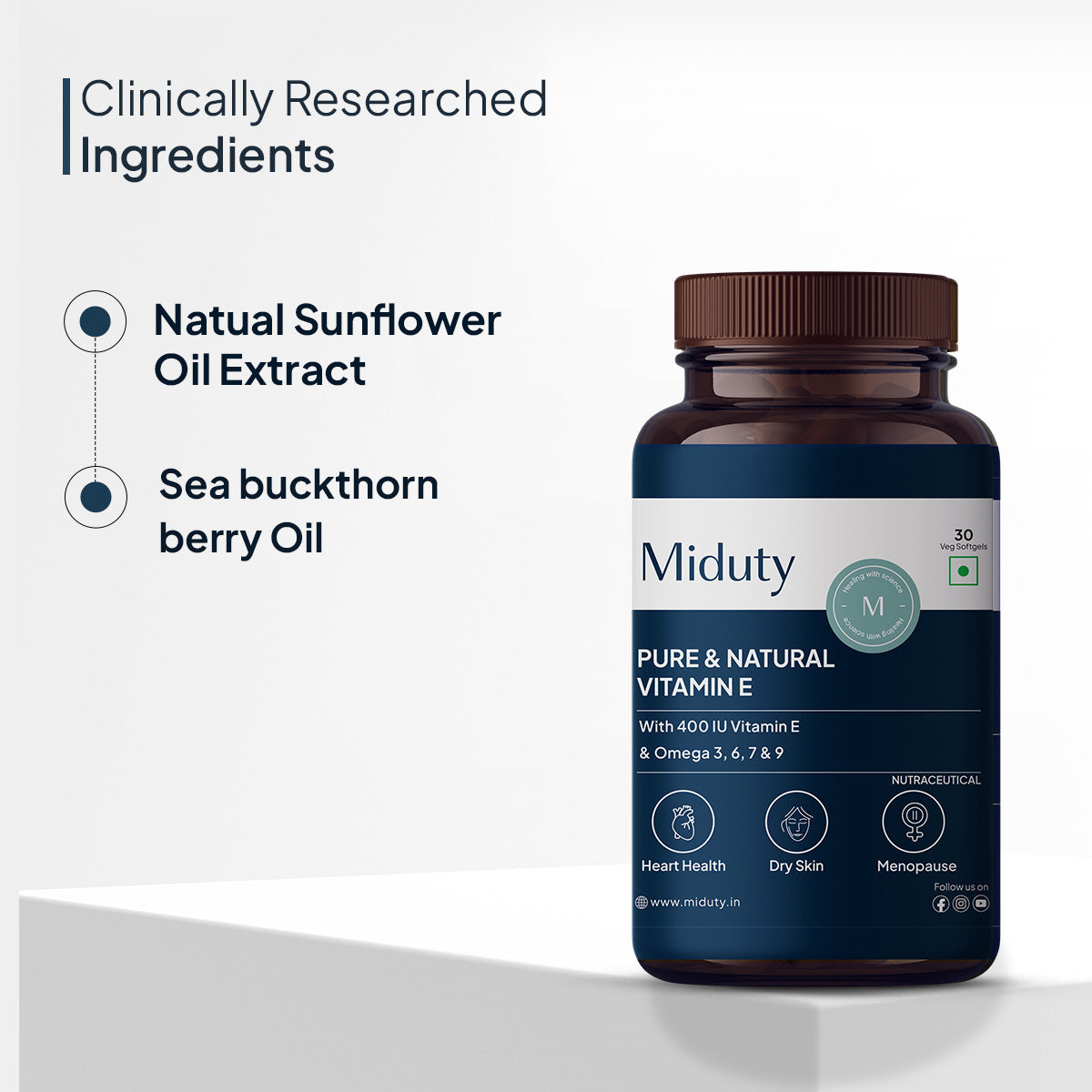 Vitamin E - 30 Veg Softgels