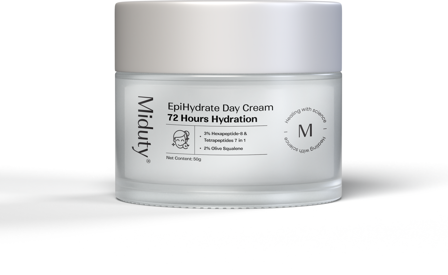 EpiHydrate - Skin Barrier Repair Cream with Hexapeptide-8 technology, 5 in 1 Hyaluronic Acid, & Centella Asiatica.