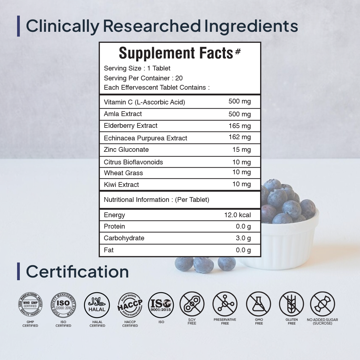 Ultimate Defence - 20 Effervescents Tablets