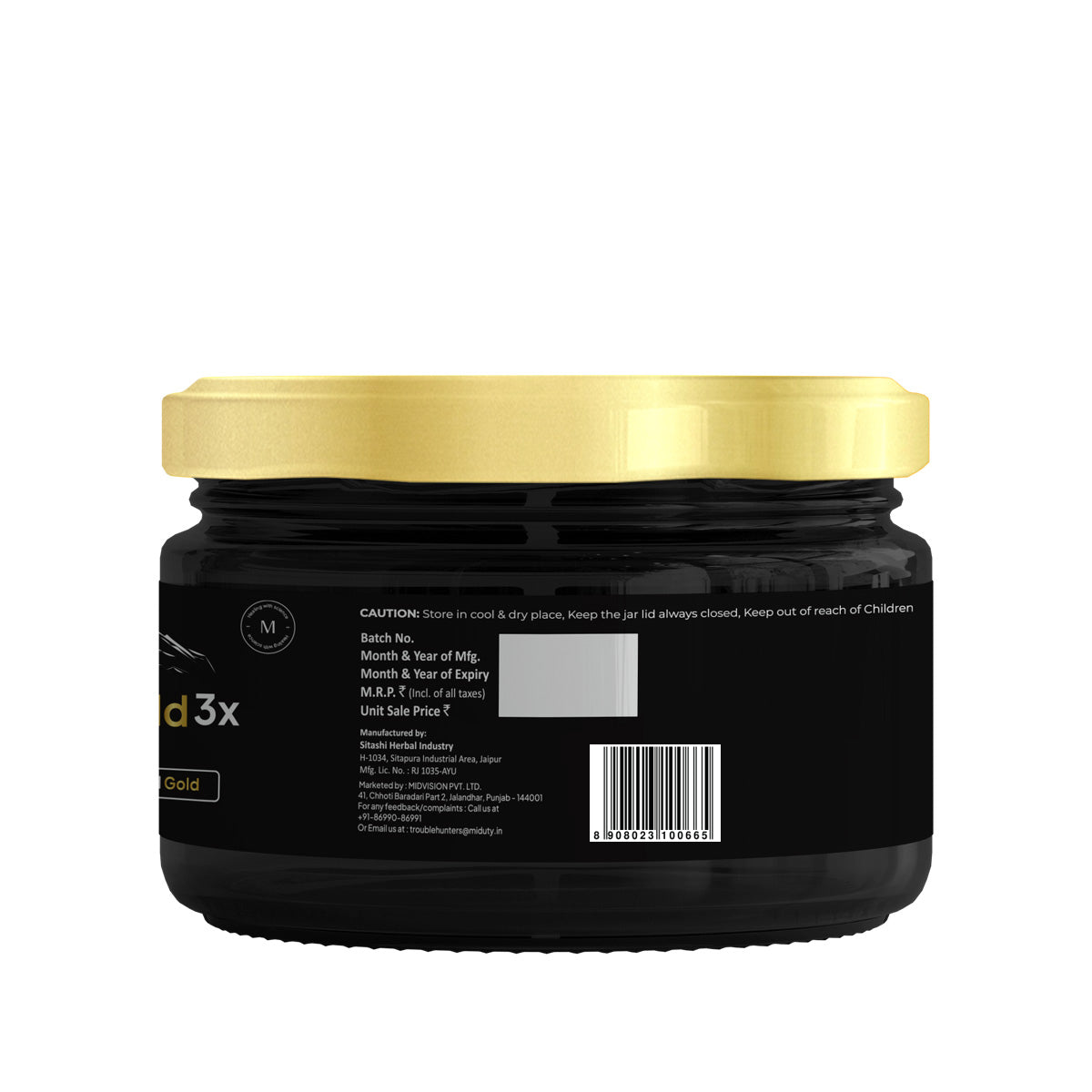 Shilajit Gold 3X - 20 gm