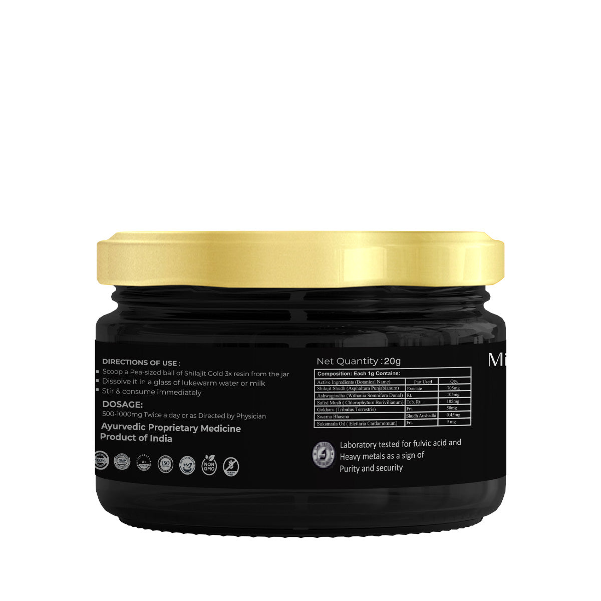 Shilajit Gold 3X - 20 gm