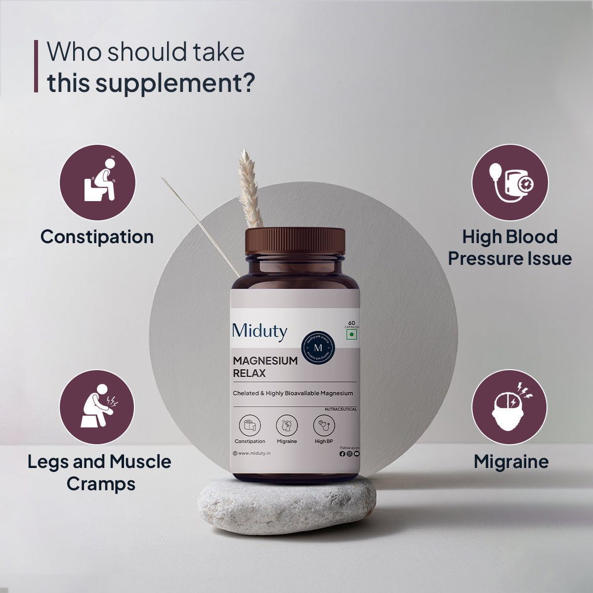 Magnesium Relax - 60 Capsules