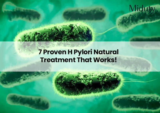 Microscopic view of H. Pylori bacteria