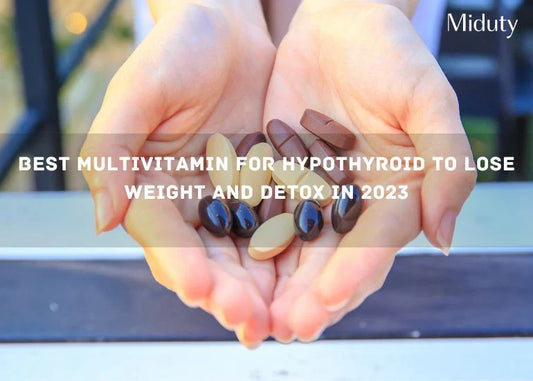 Person holding various multivitamin capsules in hands
