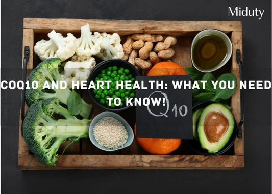 Assorted healthy foods including broccoli, cauliflower, nuts, and an orange in a wooden tray