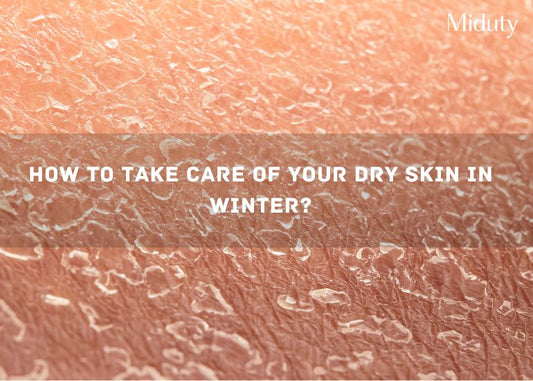 Close-up of dry, flaky skin with peeling texture