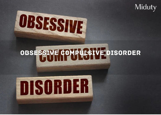 Wooden blocks displaying the words 'Obsessive Compulsive Disorder'
