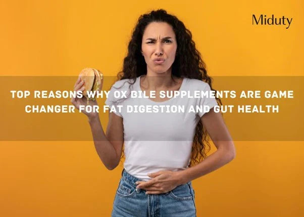 Woman holding a burger with a concerned expression against an orange background