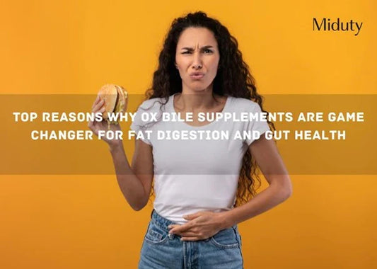 Woman holding a burger with a concerned expression against an orange background