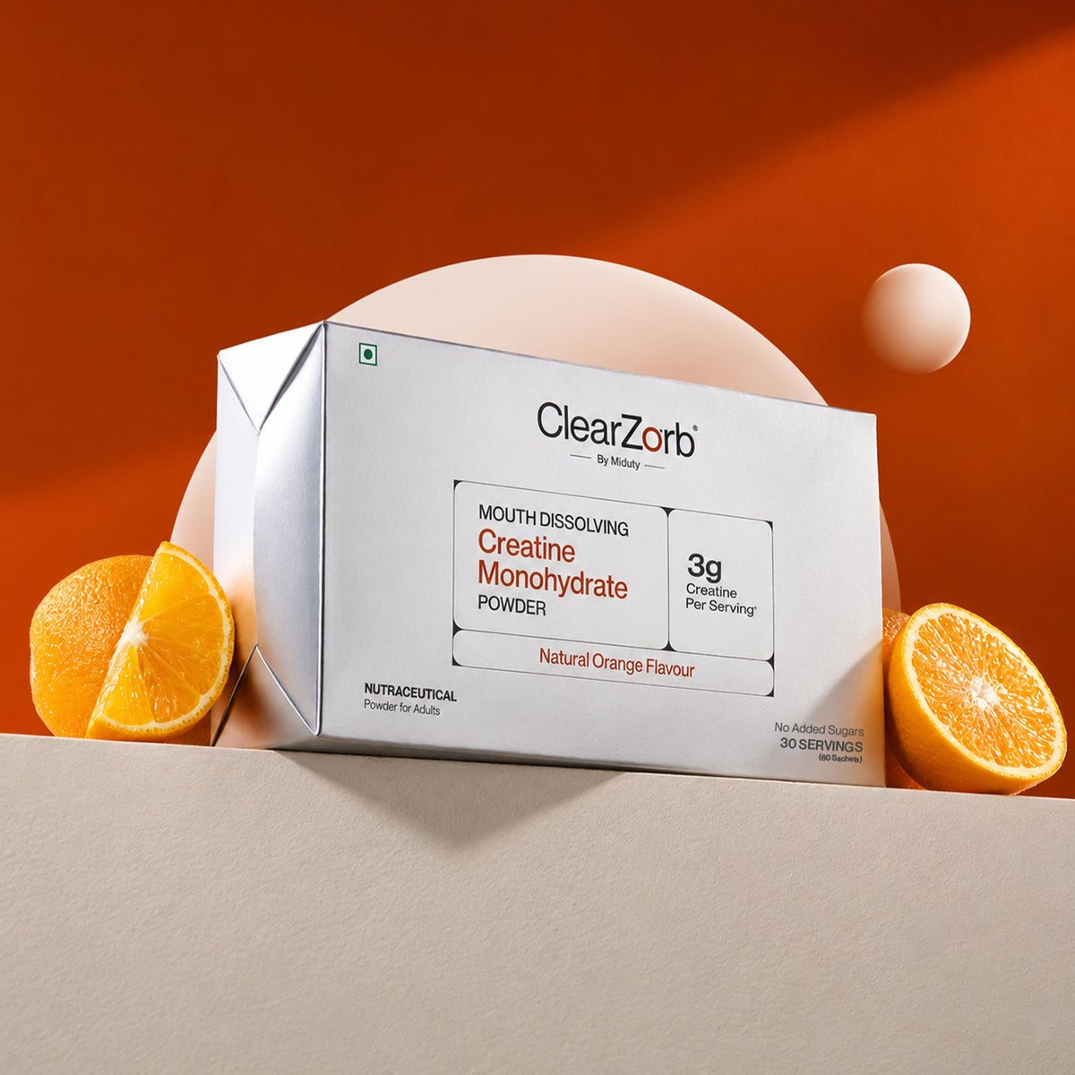 Image 1 of Mouth Dissolving Creatine Monohydrate (60 Sachets)