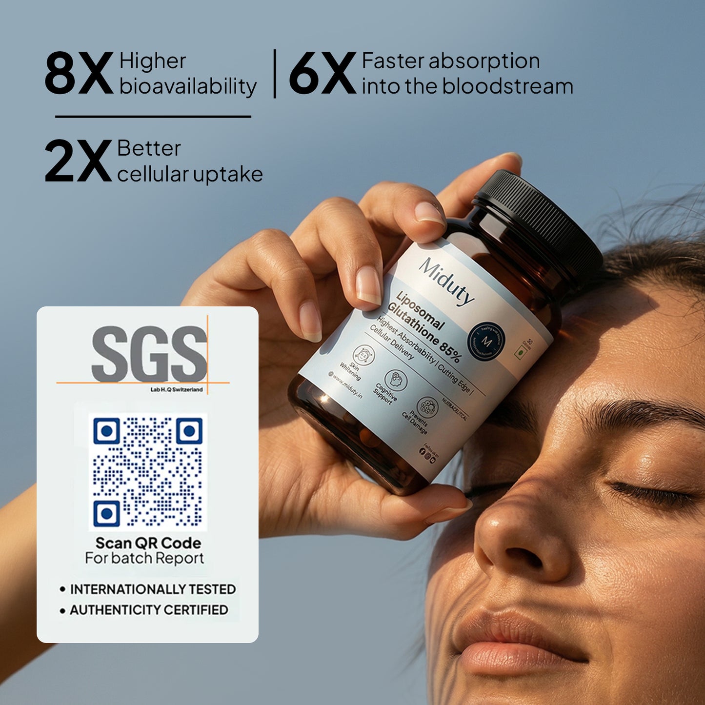 Glutathione 85% - 30 Capsules