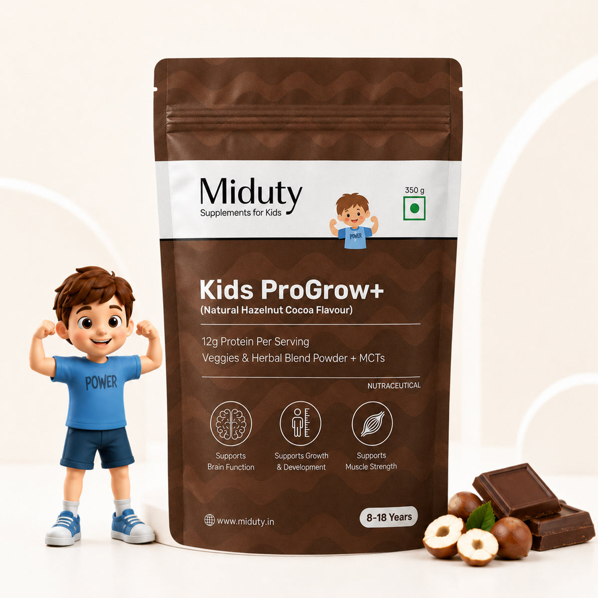 Image 14 of Kids ProGrow+ Hazelnut Cocoa