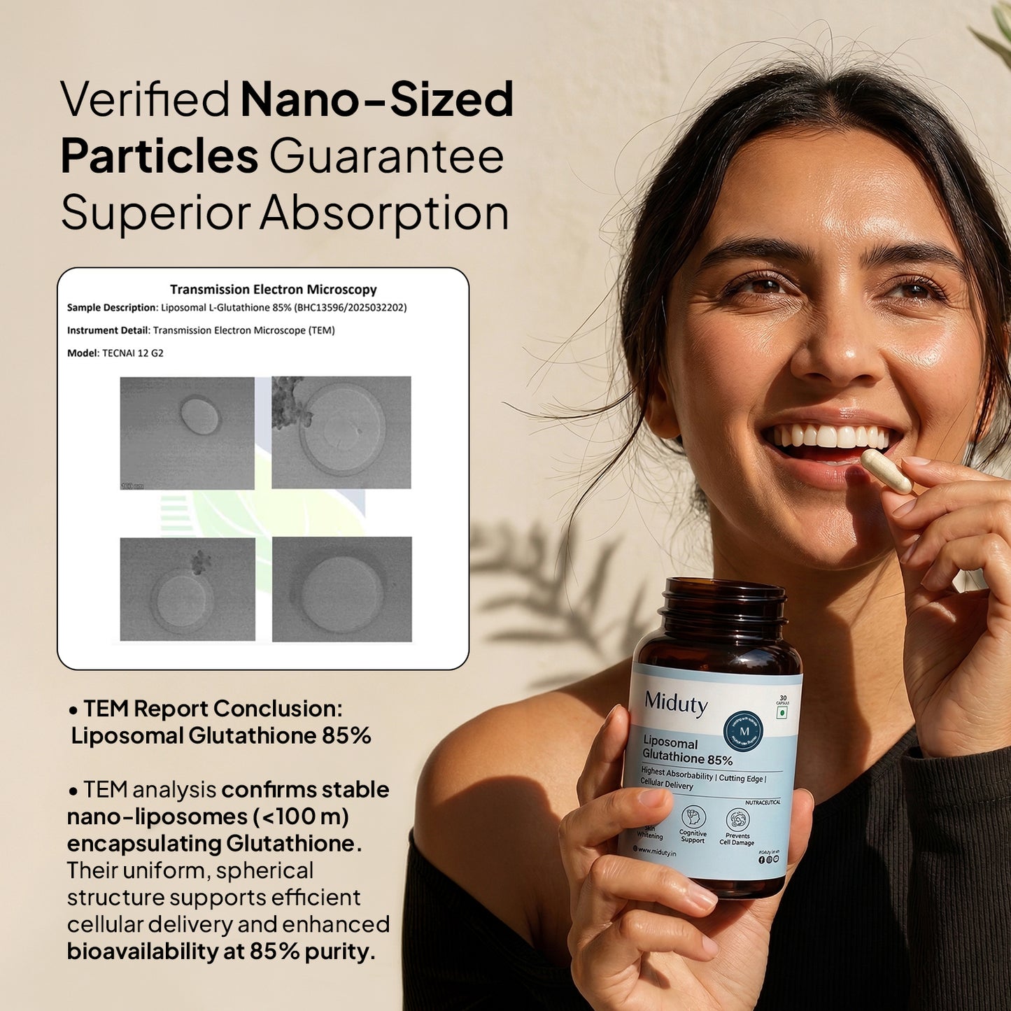 Glutathione 85% - 30 Capsules