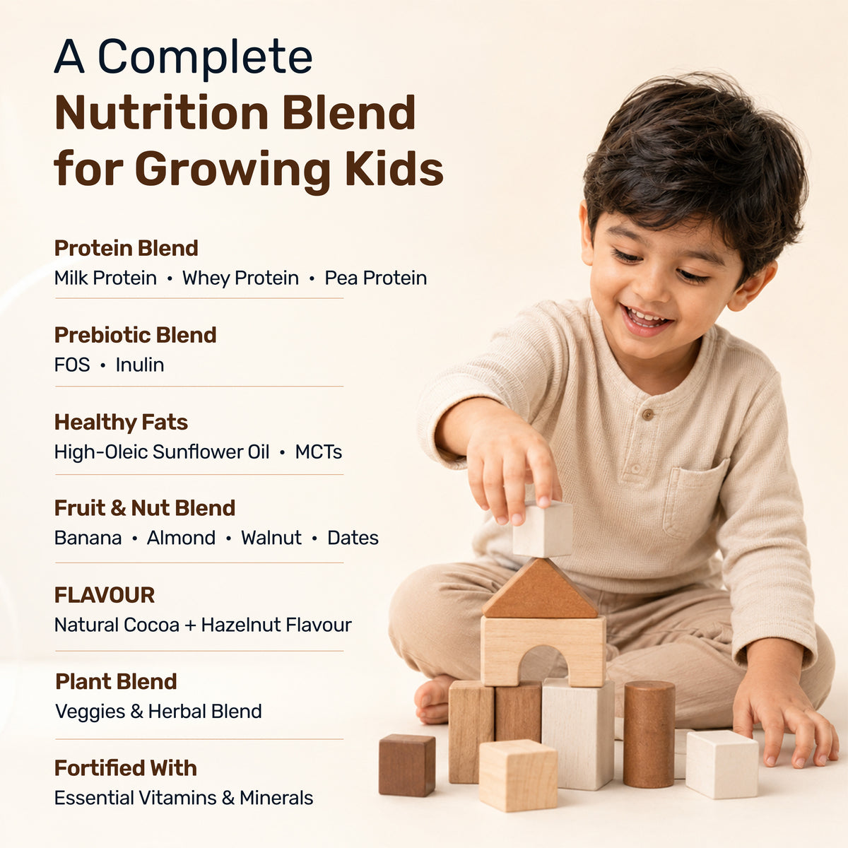 Image 4 of Kids ProGrow+ Hazelnut Cocoa