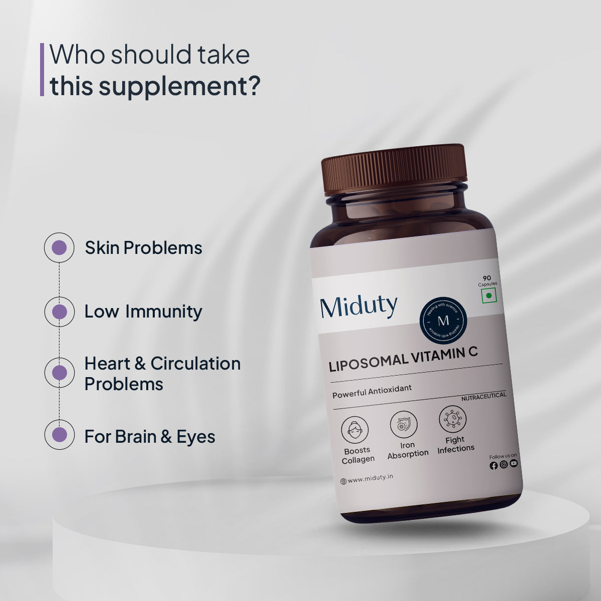 Liposomal Vitamin C - Miduty