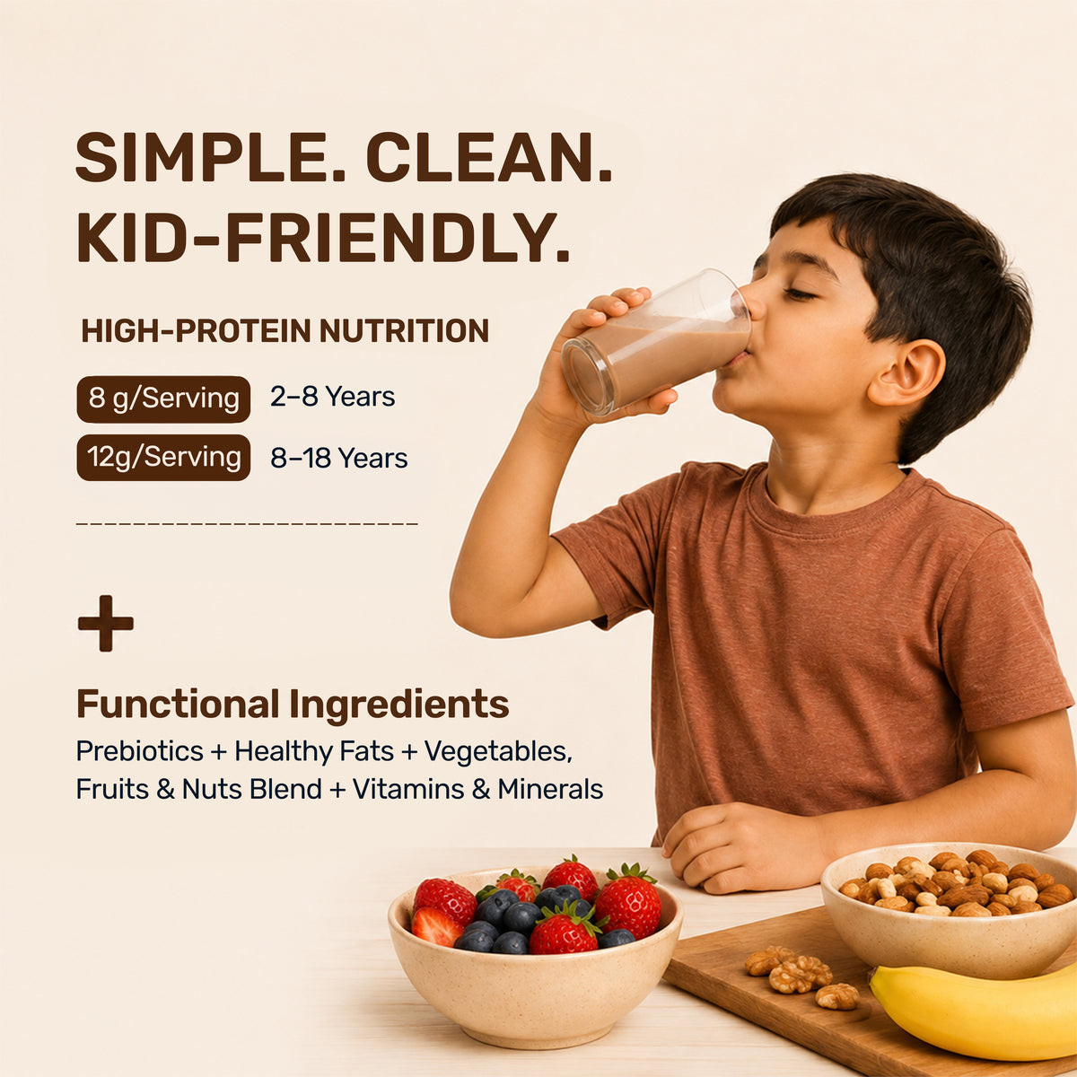 Image 8 of Kids ProGrow+ Hazelnut Cocoa