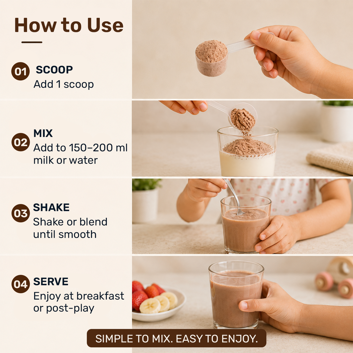 Image 10 of Kids ProGrow+ Hazelnut Cocoa