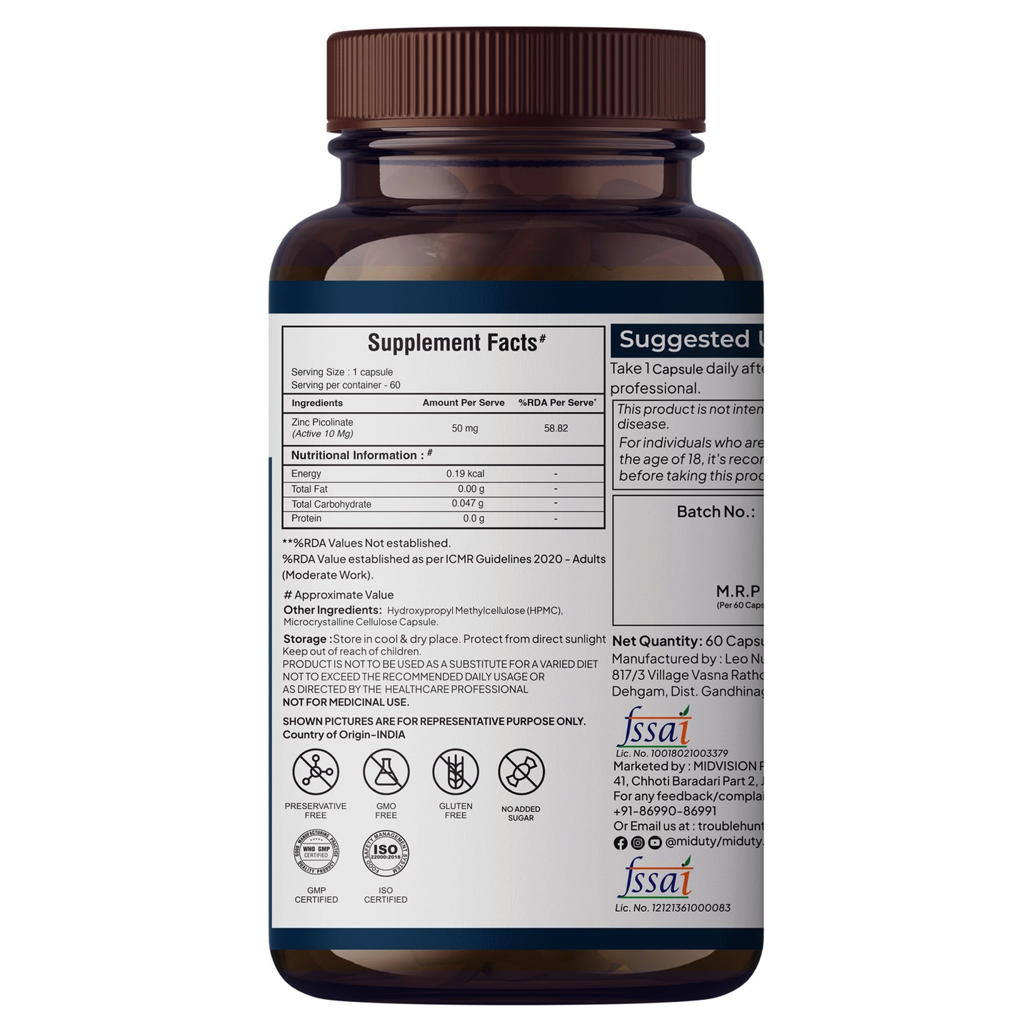Zinc Picolinate