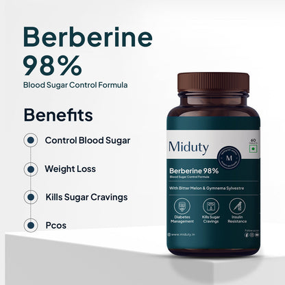 Benefits of Berberine HCL supplement