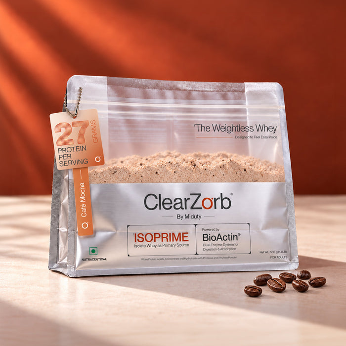Image 1 of Whey Protein ISOPRIME - Isolate + Concentrate | 27g | 500g | Café Mocha