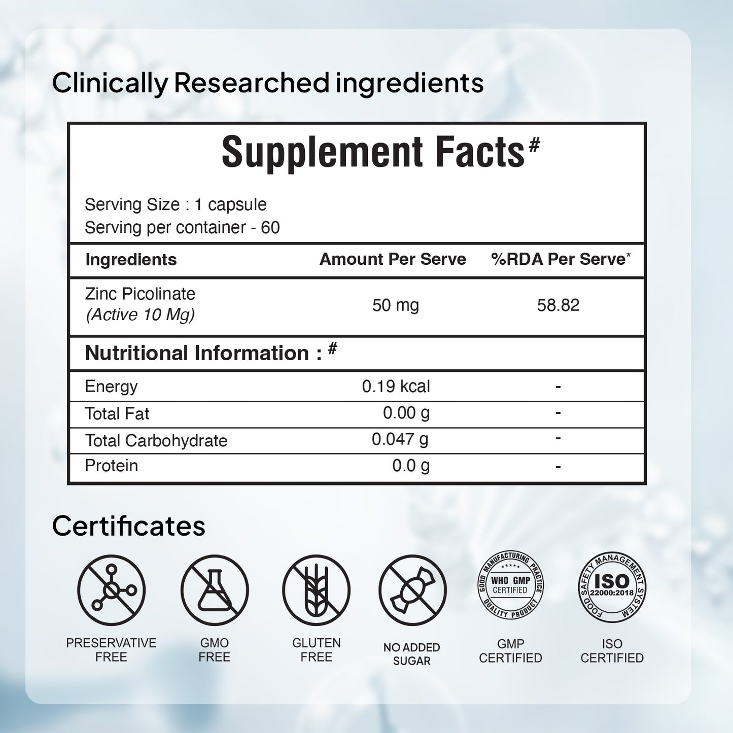 Zinc Picolinate