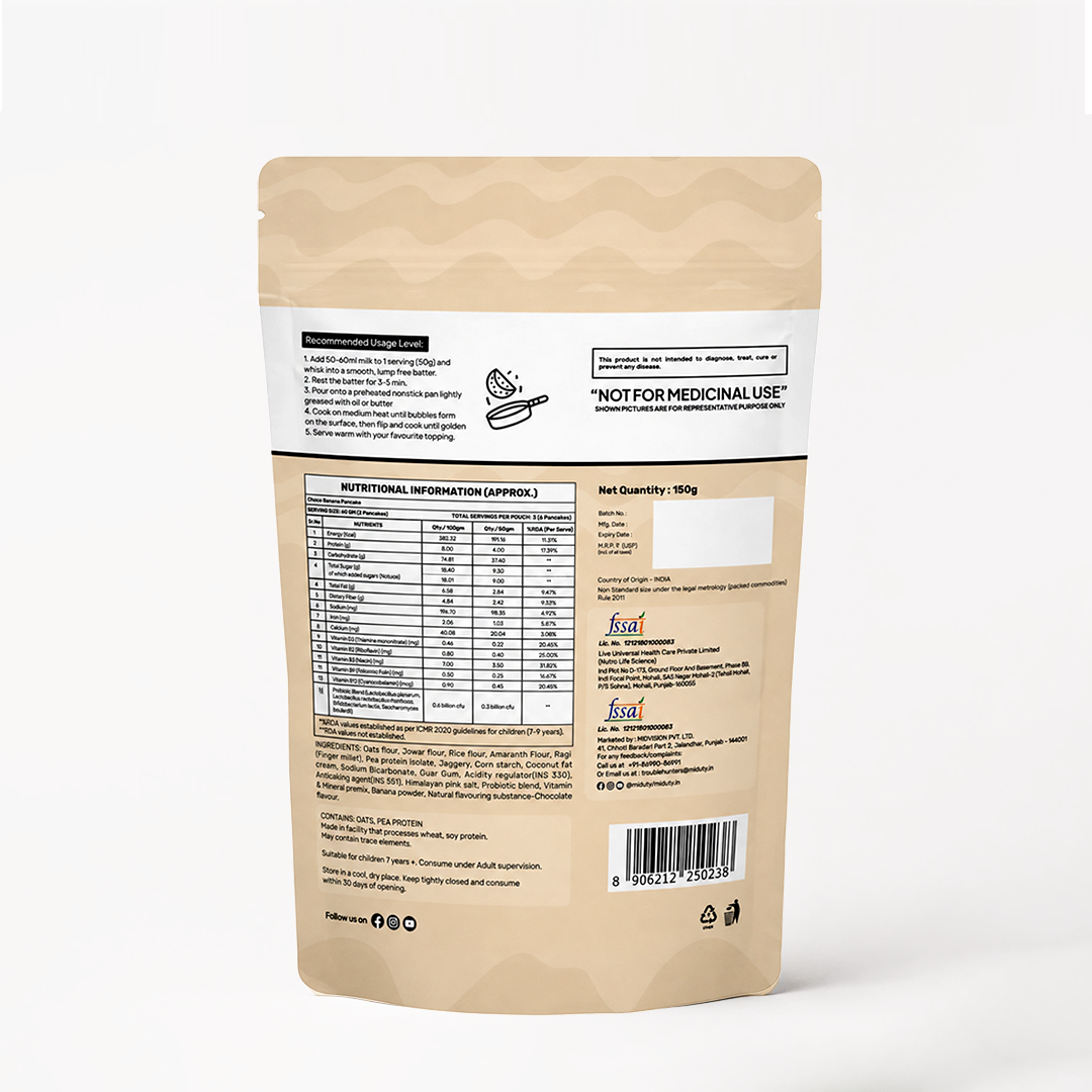 Image 2 of Kids Pancake Mix | Choco Banana Pancake