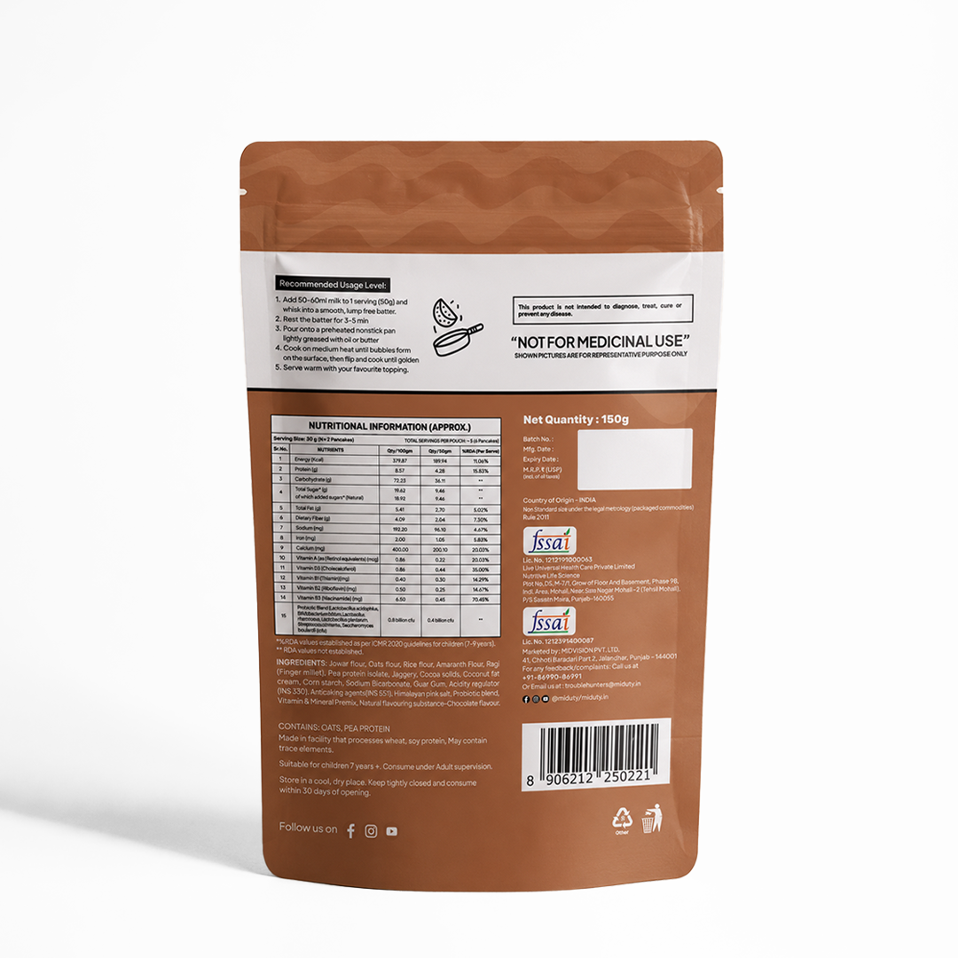 Image 2 of Kids Pancake Mix | Chocolate Pancake