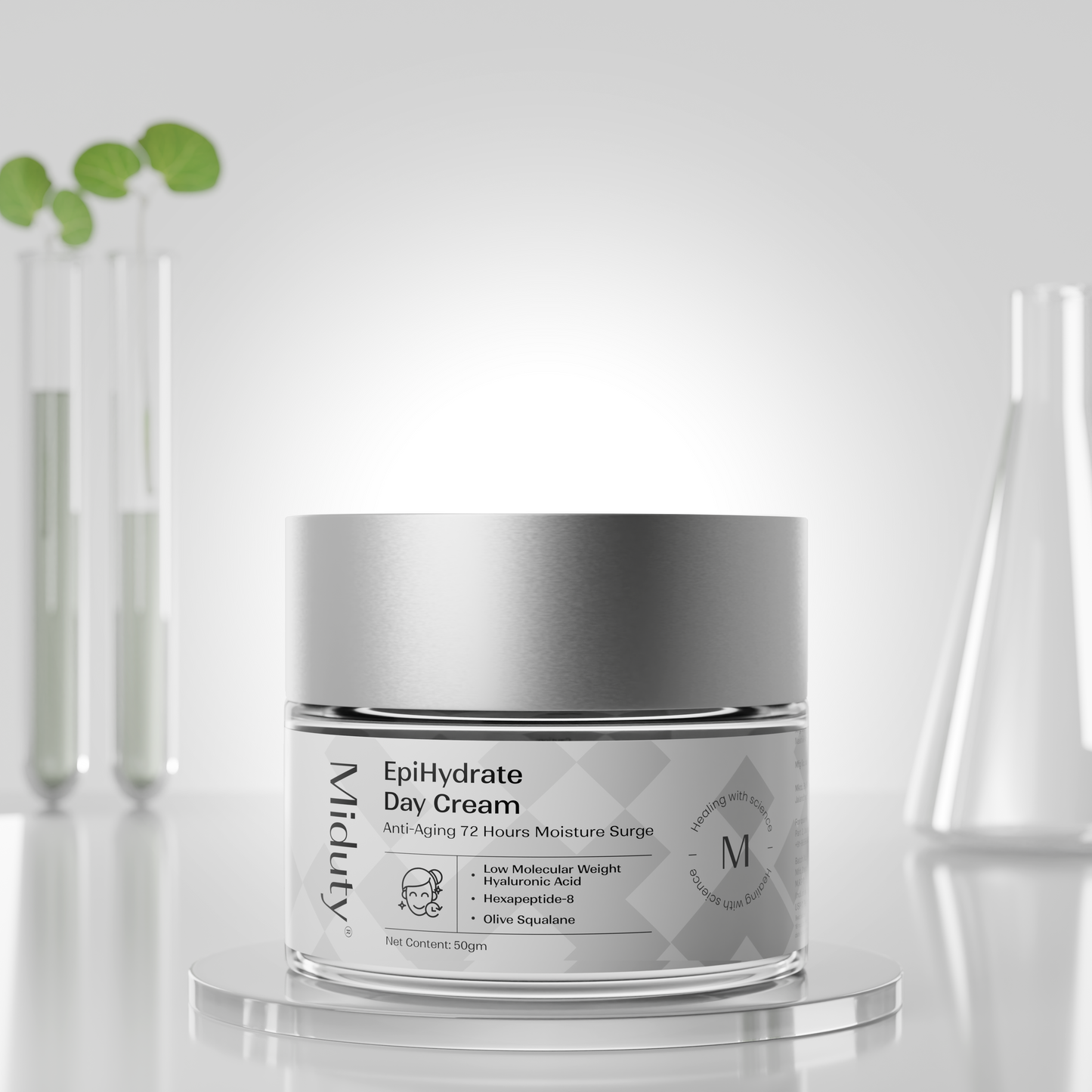 EpiHydrate - Skin Barrier Repair Cream with Hexapeptide-8 technology, 5 in 1 Hyaluronic Acid, & Centella Asiatica.