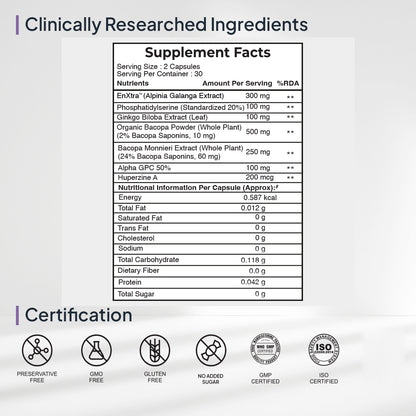 Memory & Focus - 60 Capsules