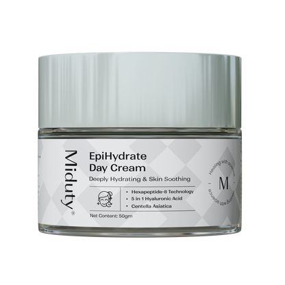 EpiHydrate - Skin Barrier Repair Cream with Hexapeptide-8 technology, 5 in 1 Hyaluronic Acid, & Centella Asiatica.