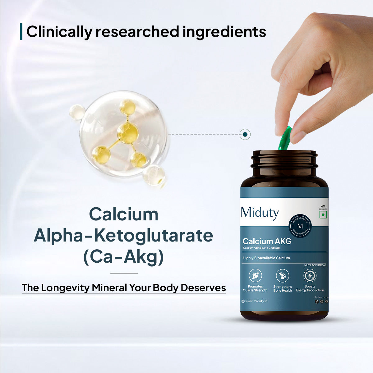 Calcium Alpha-Ketoglutarate (AKG)