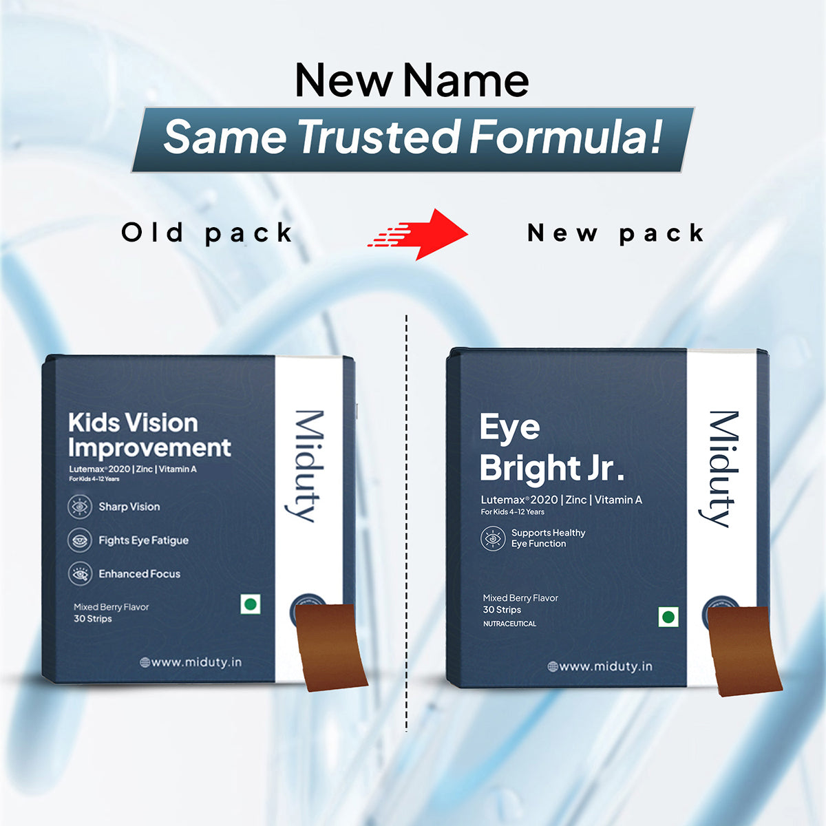Kids Vision Improvement Strips
