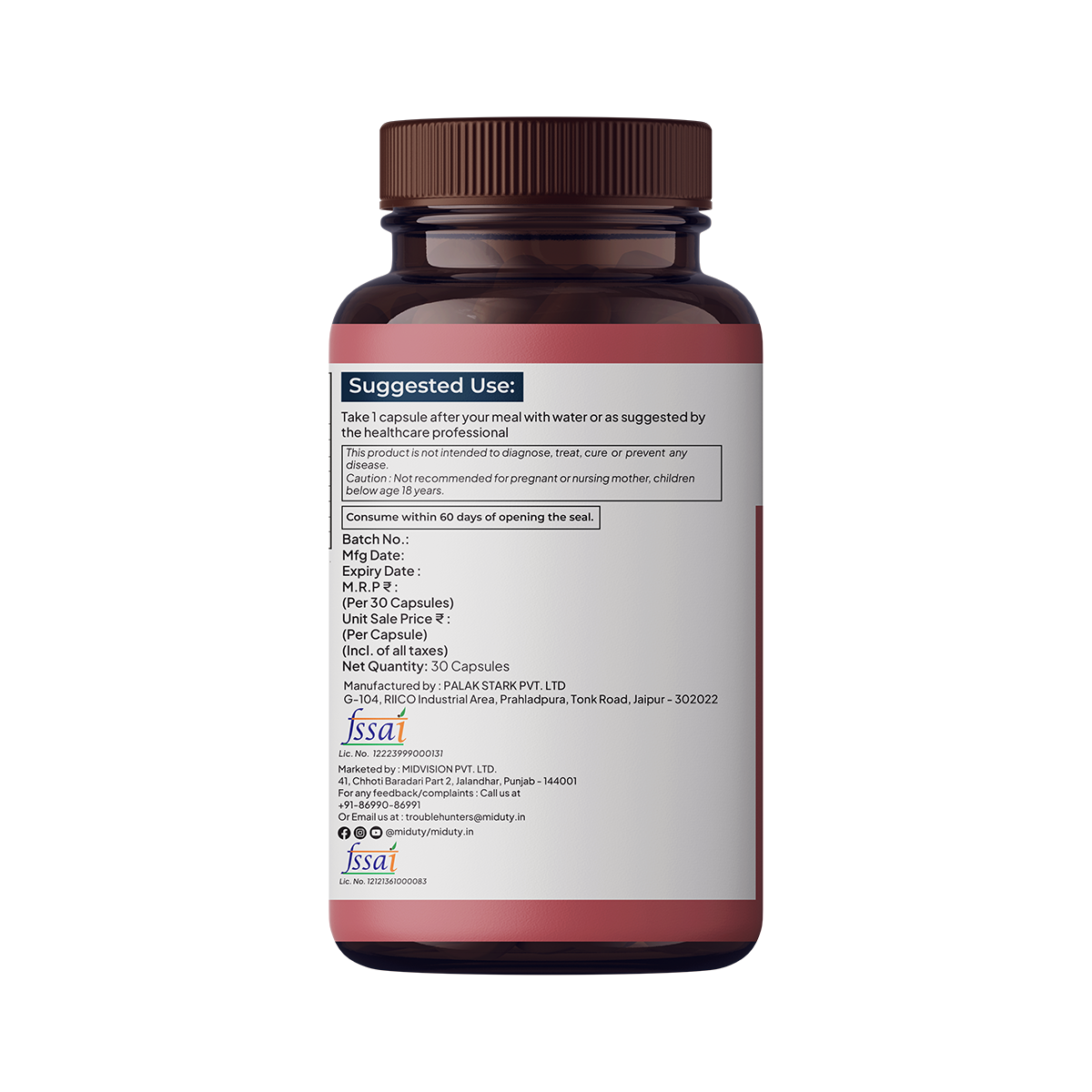 LIPOSOMAL QUERCETIN - Miduty