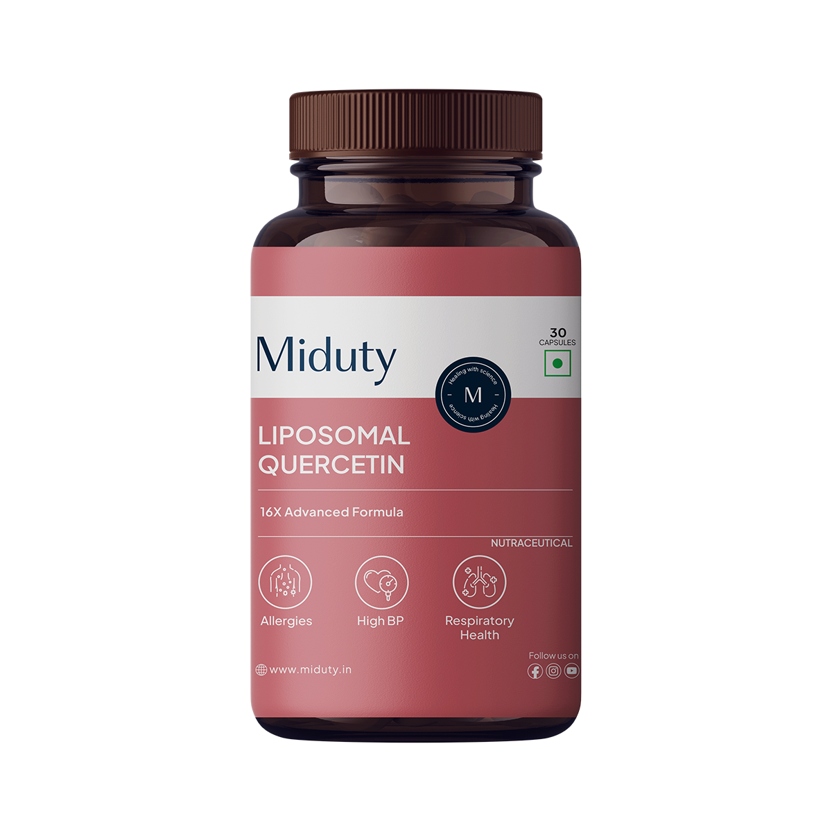 LIPOSOMAL QUERCETIN - Miduty