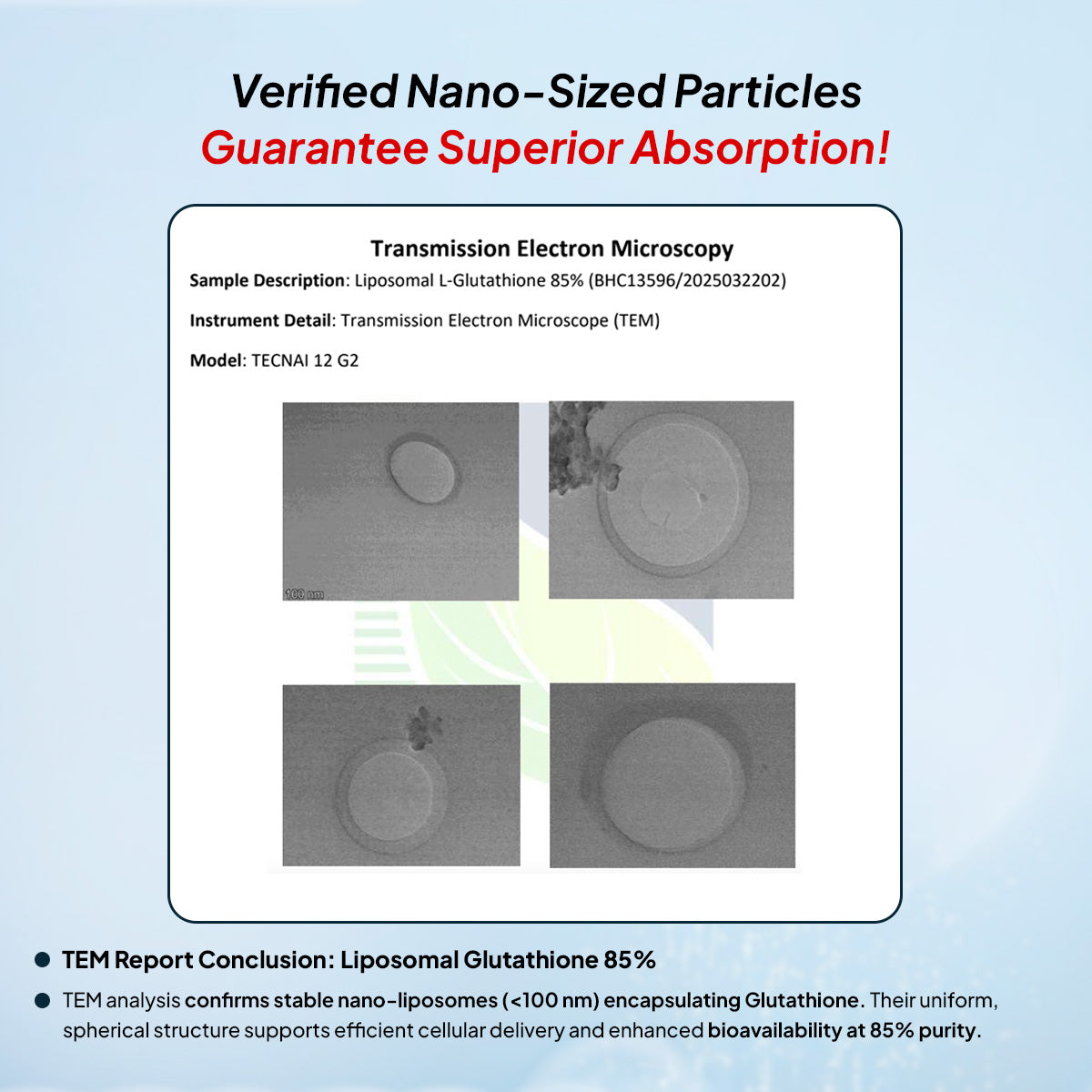 Glutathione 85% - 30 Capsules