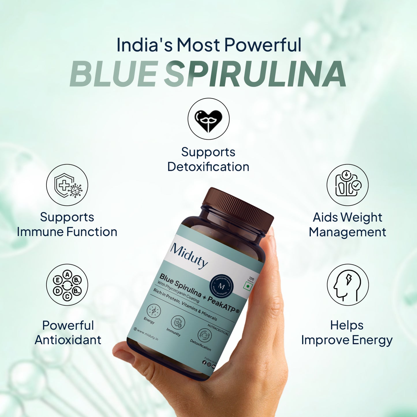 Blue Spirulina + PeakATP®